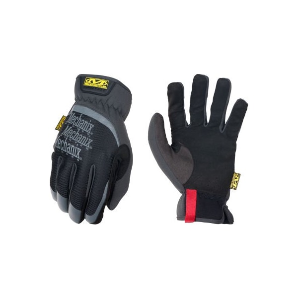Mechanix Wear FastFit Work Gloves, Synthetic Leather w/TrekDry Cooling, Black, 2XL MFF-05-012 - main